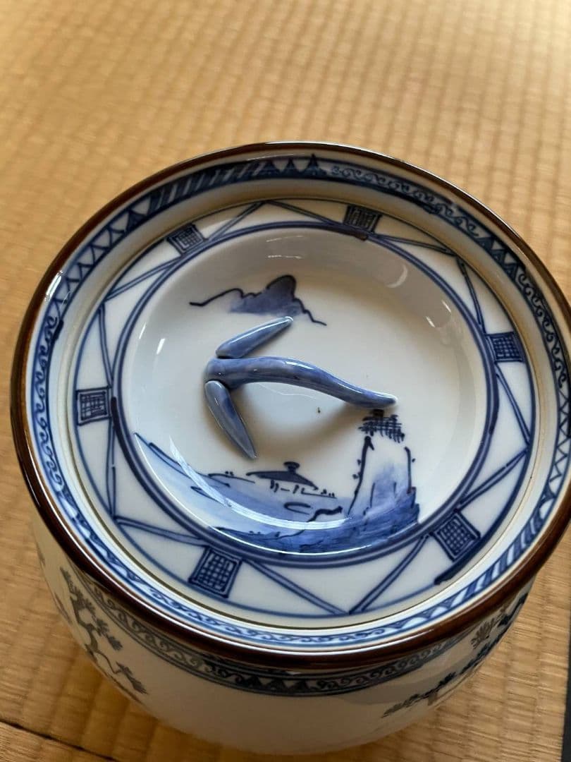 京焼き　芋頭水差し