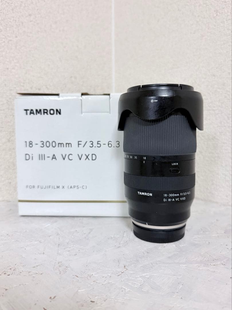 【週末値下】TAMRON 18-300mm F/3.5-6.3 FUJIFILM