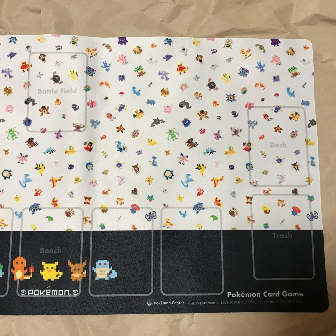 ポケカ　ラバープレイマット＆ケース　BL pokemon blockセット