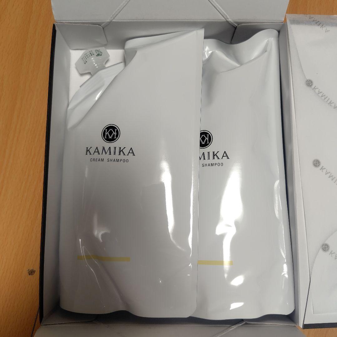 KAMIKA クリームシャンプー 2パウチ入り