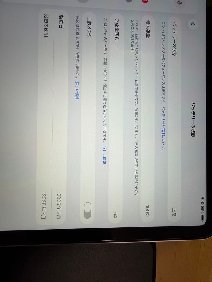 Apple 11iPad シルバー 本体と充電器付き
