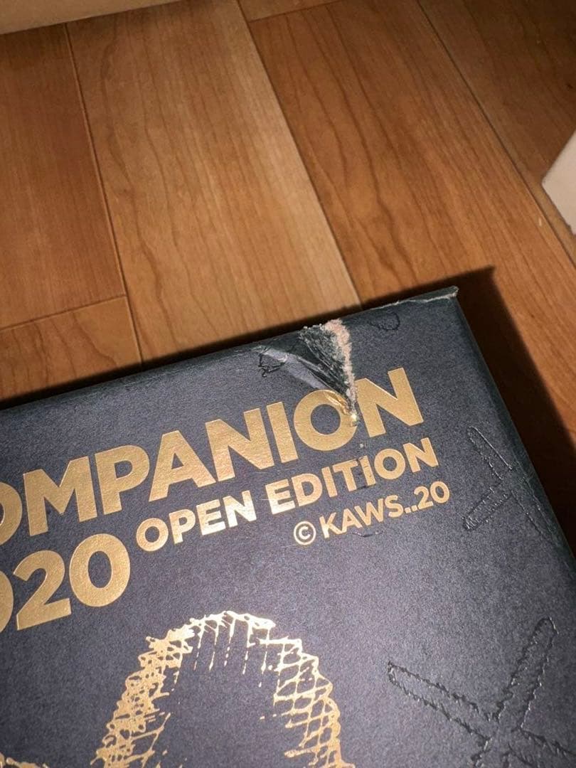 KAWS COMPANION 2020 OPEN EDITIONブラック カウズ