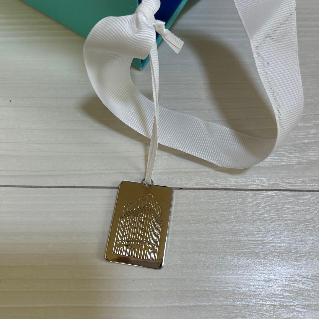 Tiffany & Co. ショッピングバッグ　ニューヨーク本店　チャーム付