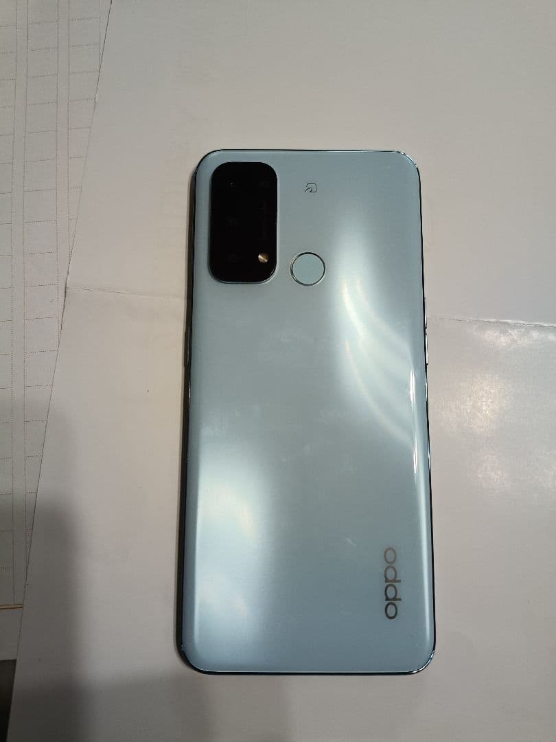 OPPO Reno5 A 青色 デュアルカメラ