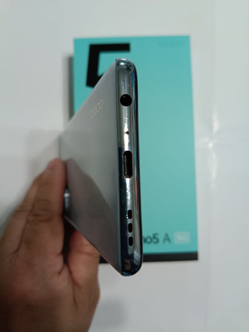 OPPO Reno5 A 青色 デュアルカメラ