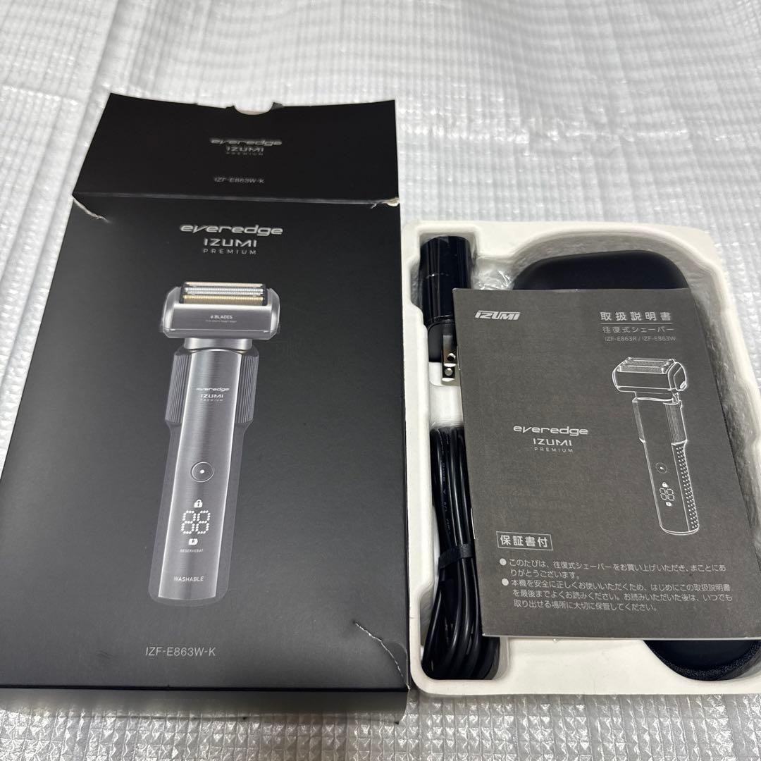 脱毛・除毛 everedge IZF-E863W-K