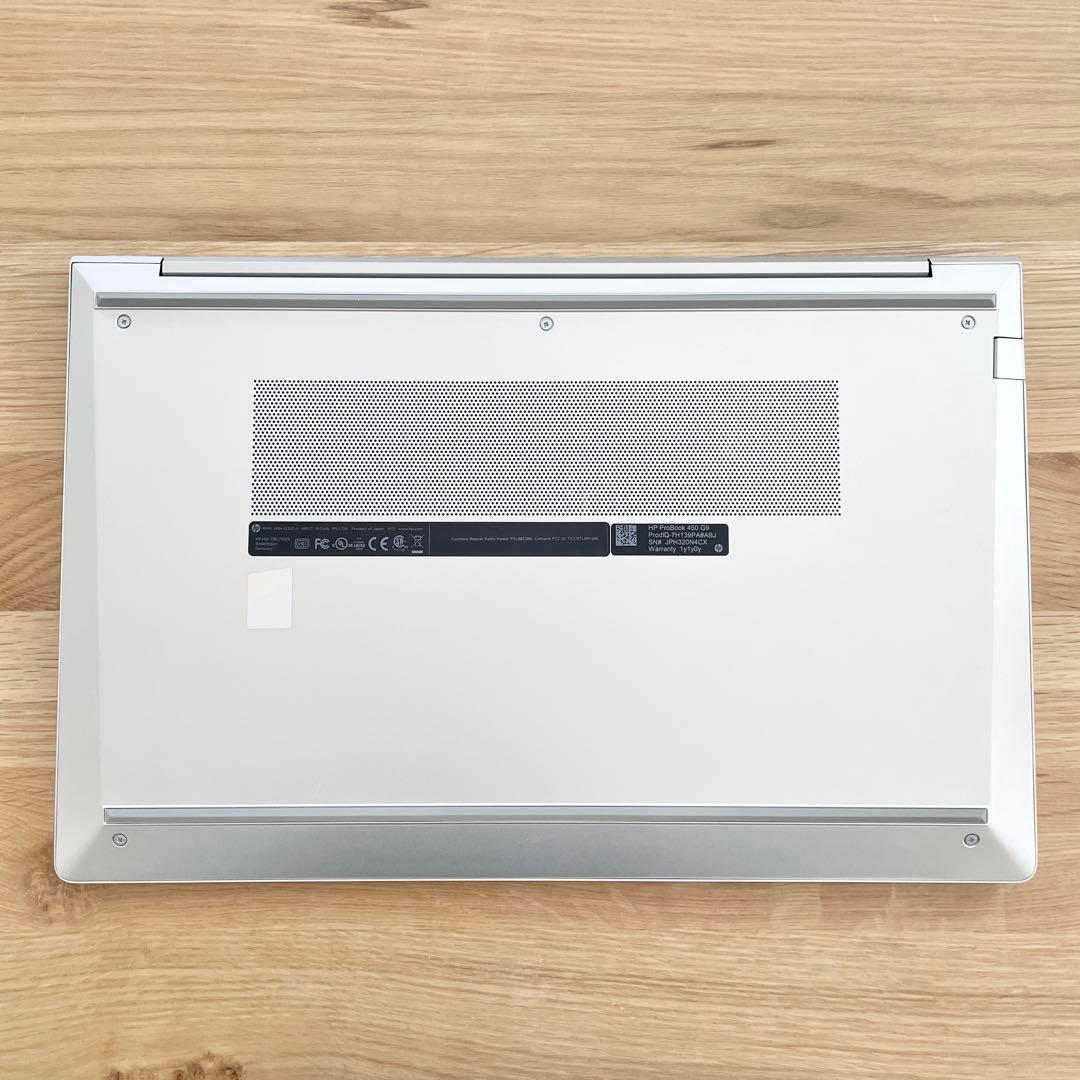 【極美品】HP ProBook 450 G9 第12世代 i5 16GB