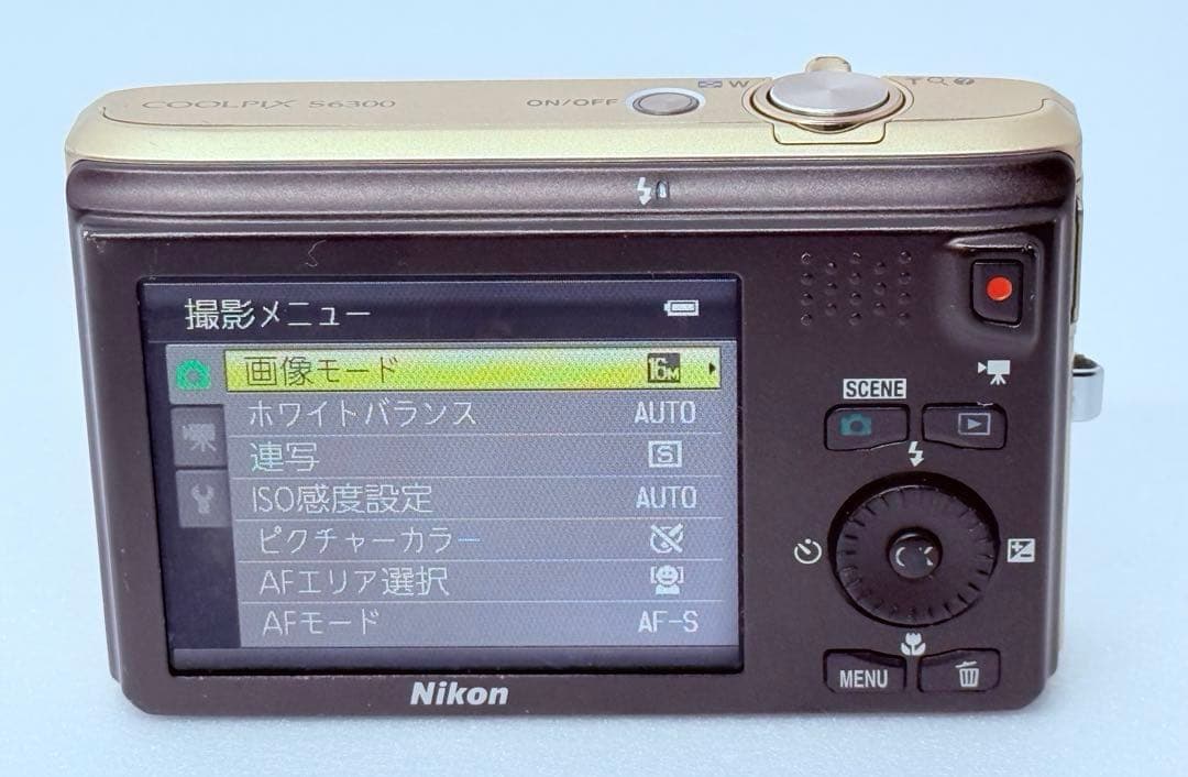 Nikon COOLPIX S6300 ゴールド 動作確認済
