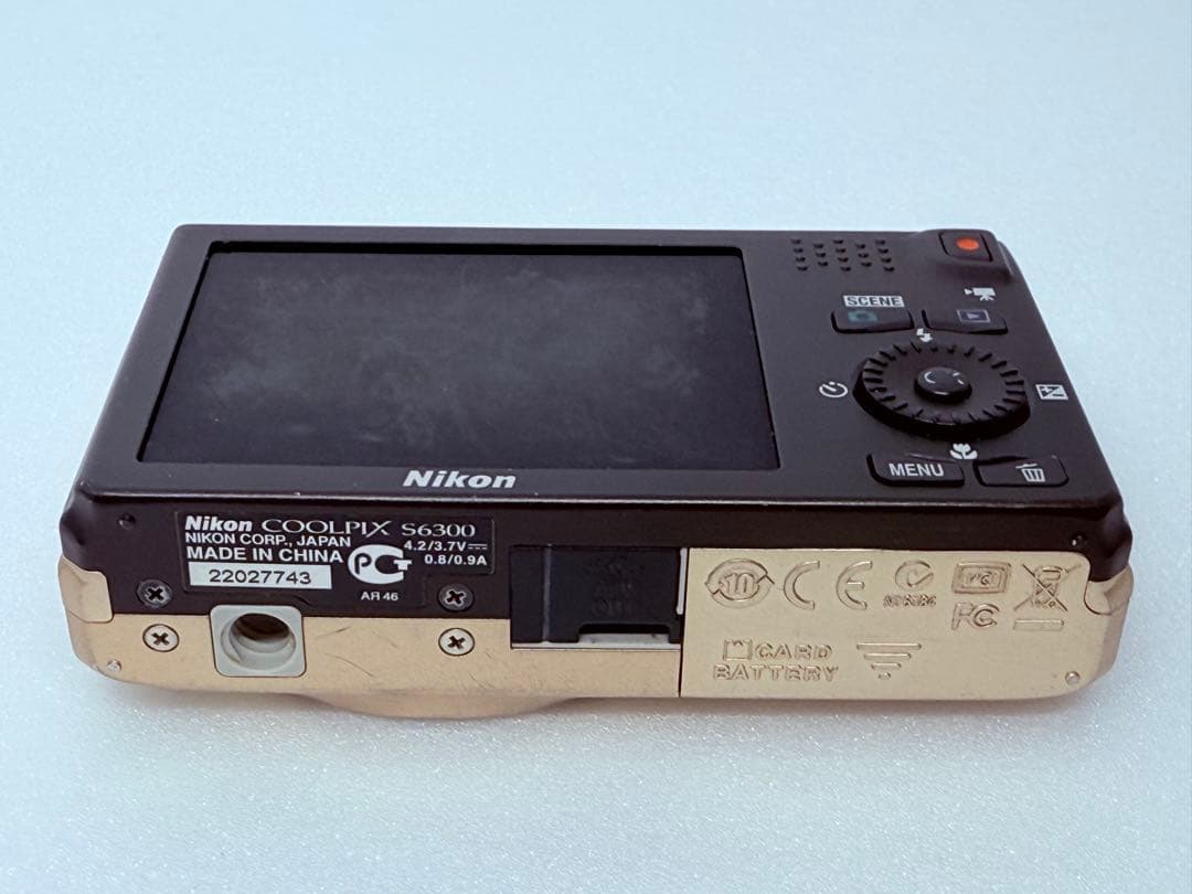 Nikon COOLPIX S6300 ゴールド 動作確認済