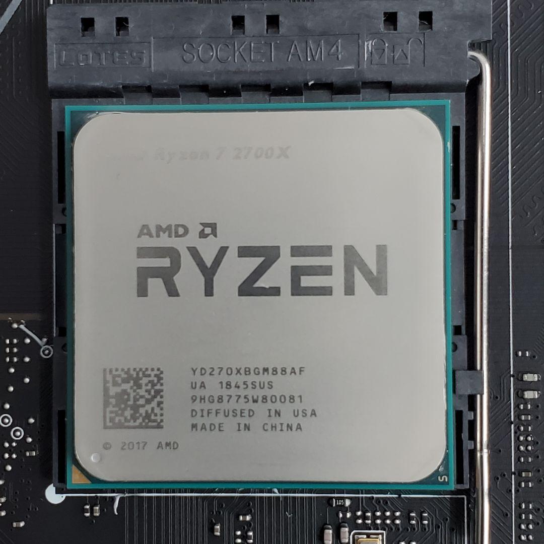 MSI X370 GAMING PRO CARBON CPU＆メモリセット