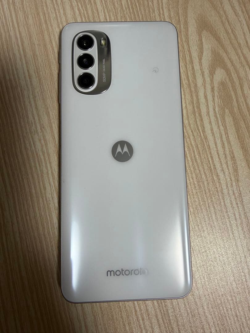 Motorola moto g52j 5G パールホワイト　SIMフリー 美品