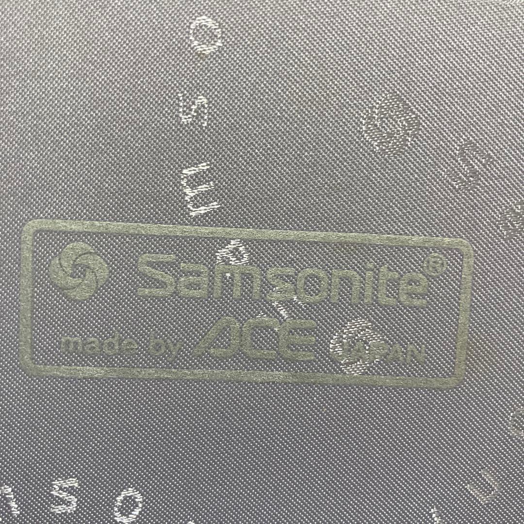 【美品】Samsoniteスーツケース ブラック Lサイズ 鍵付き