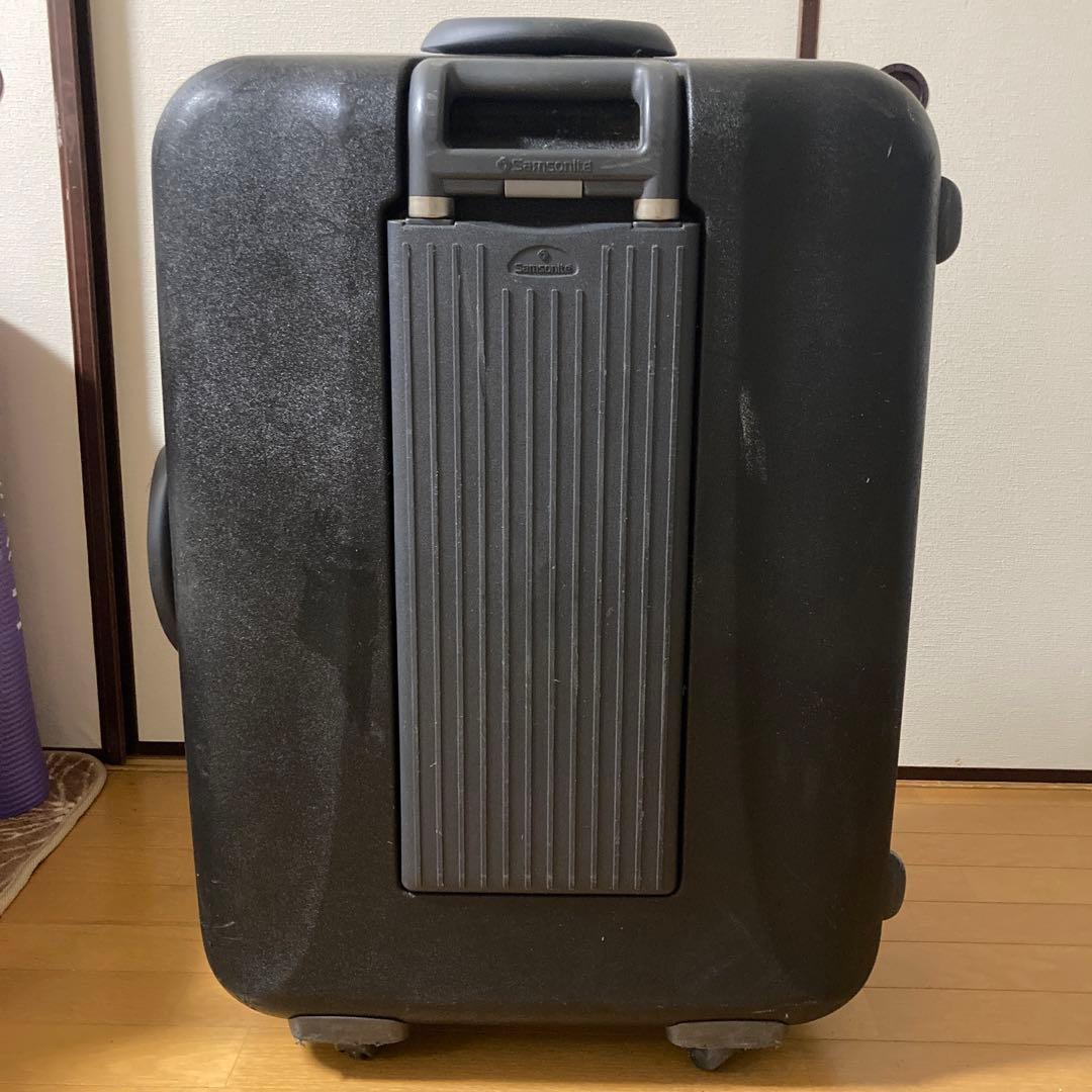【美品】Samsoniteスーツケース ブラック Lサイズ 鍵付き