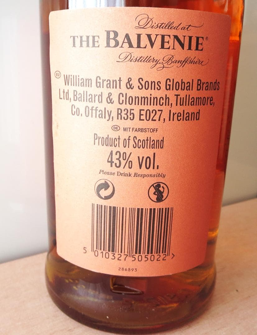 ウイスキー THE BALVENIE