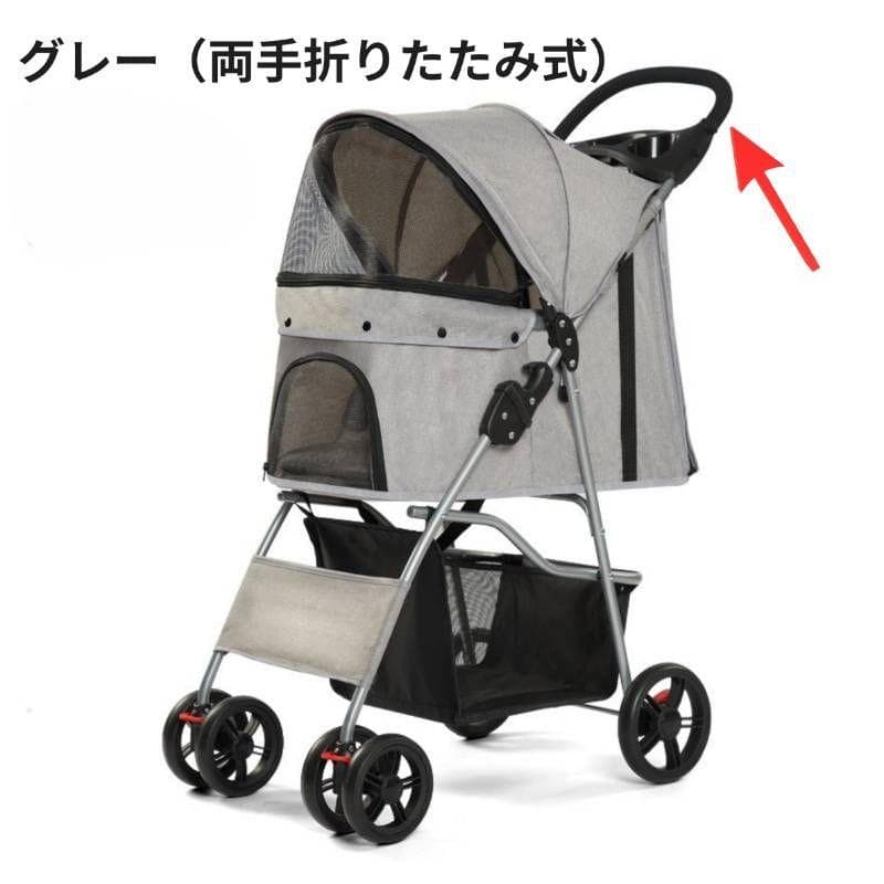 ペットカート 犬用カート バギー 分離型 取り外し可能 中型犬 小型犬対応