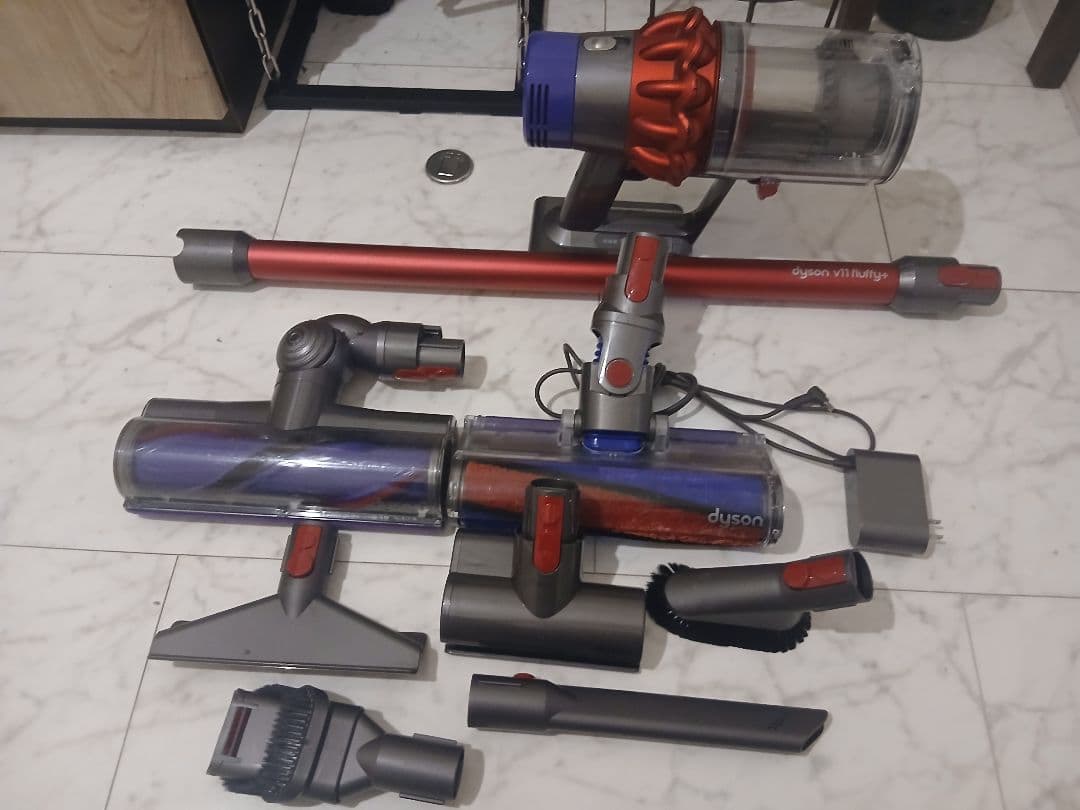 く*ら様 Dyson V10 SV12 レッド パイプ ヘッド2種 動作良好品