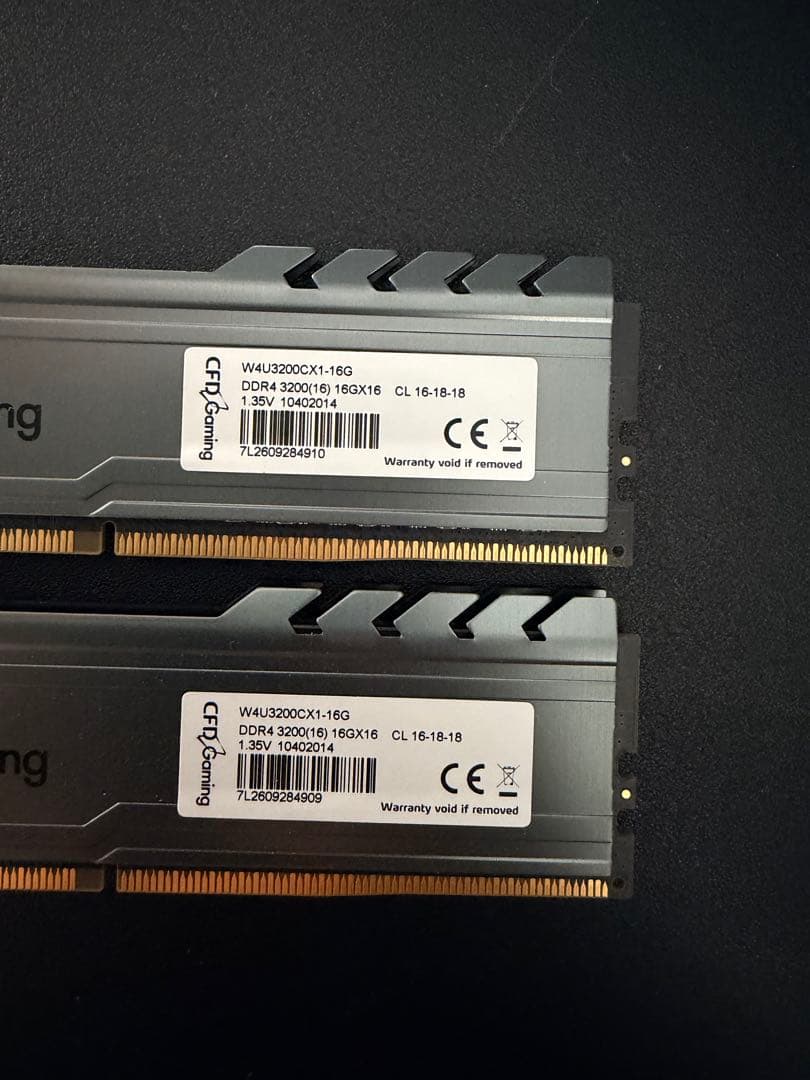 CFD Gaming DDR4 32GB （16GB×2）3200MHz メモリ