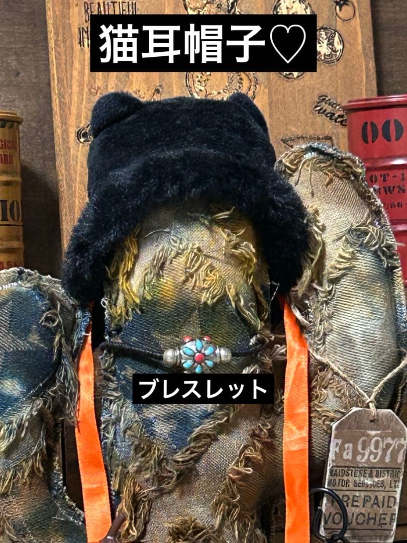コラボ！さゆり染めデニムビッグ！サボちゃん　No.540