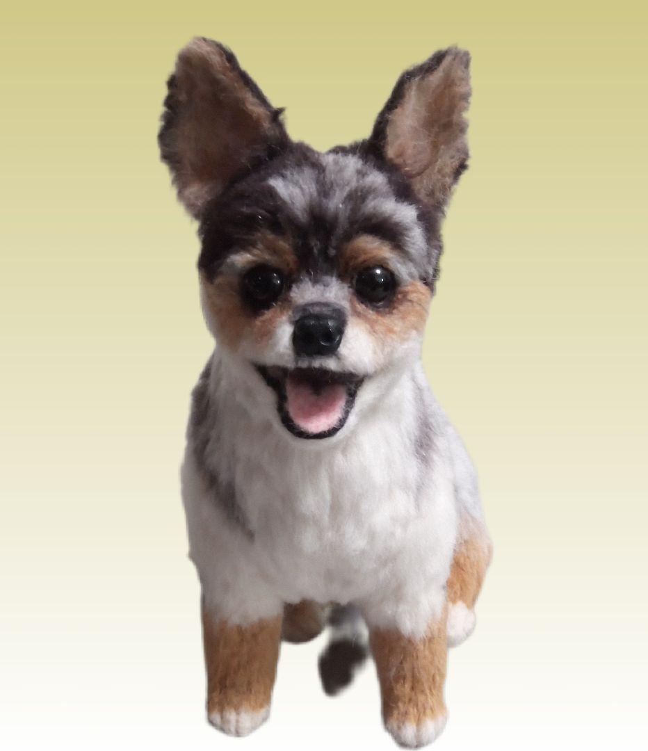 羊毛フェルトオーダー・犬のぬいぐるみ