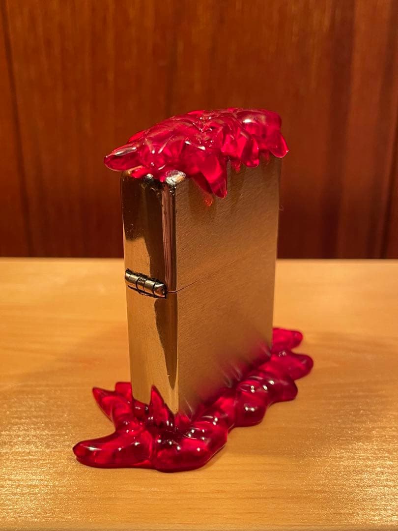 ZIPPO 1975 ジッポー　ベネチアングラス　ヴィンテージ アート　工芸品