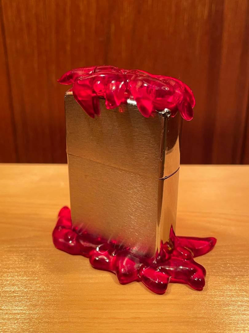 ZIPPO 1975 ジッポー　ベネチアングラス　ヴィンテージ アート　工芸品