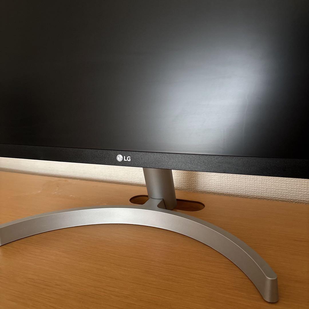 LG フレームレス モニター 24ML600S-W.AJL 24インチ