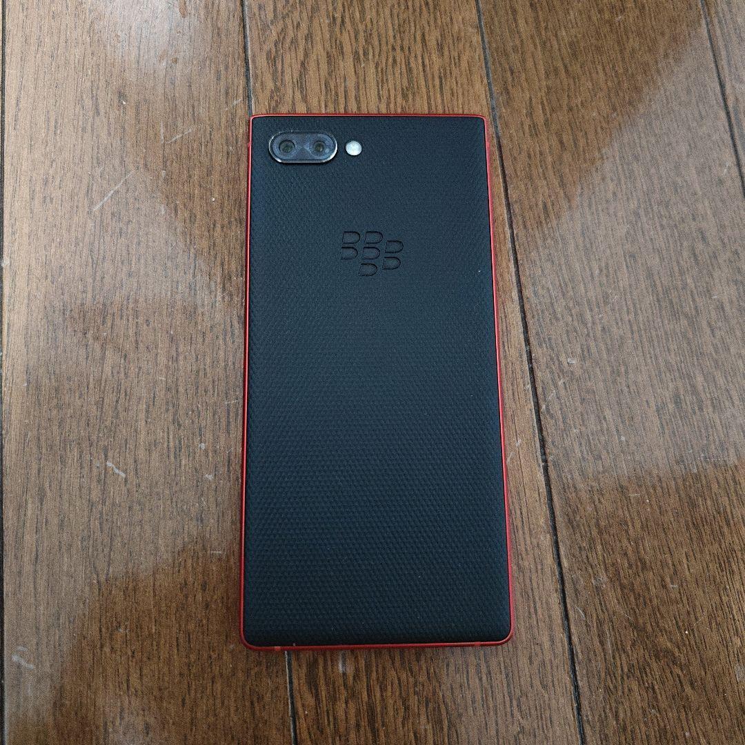 日本版 BlackBerry KEY2 RED Edition