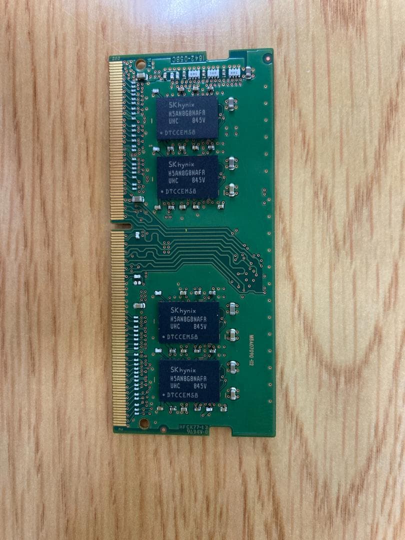 【動作確認済】SK Hynix DDR4-2400T 8GB ノート用 2枚組