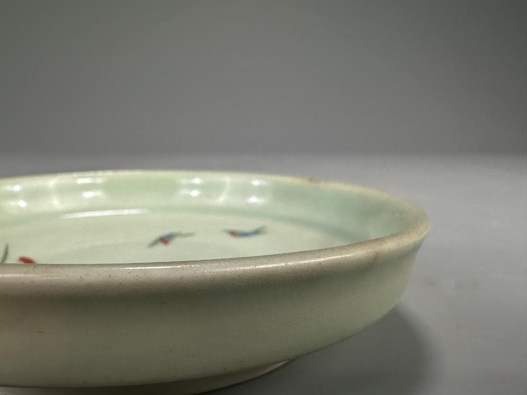 26.3.2 色絵花鳥文皿　時代皿　菓子皿