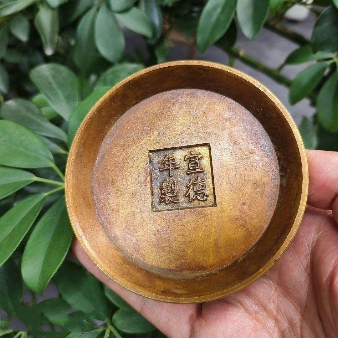 銅器 香炉 蓮華香炉 禅意薫香炉 茶道沈香炉 香道具 装飾品 工芸品 置物