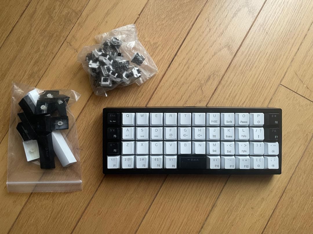 40%　自作キーボード　CTSC40