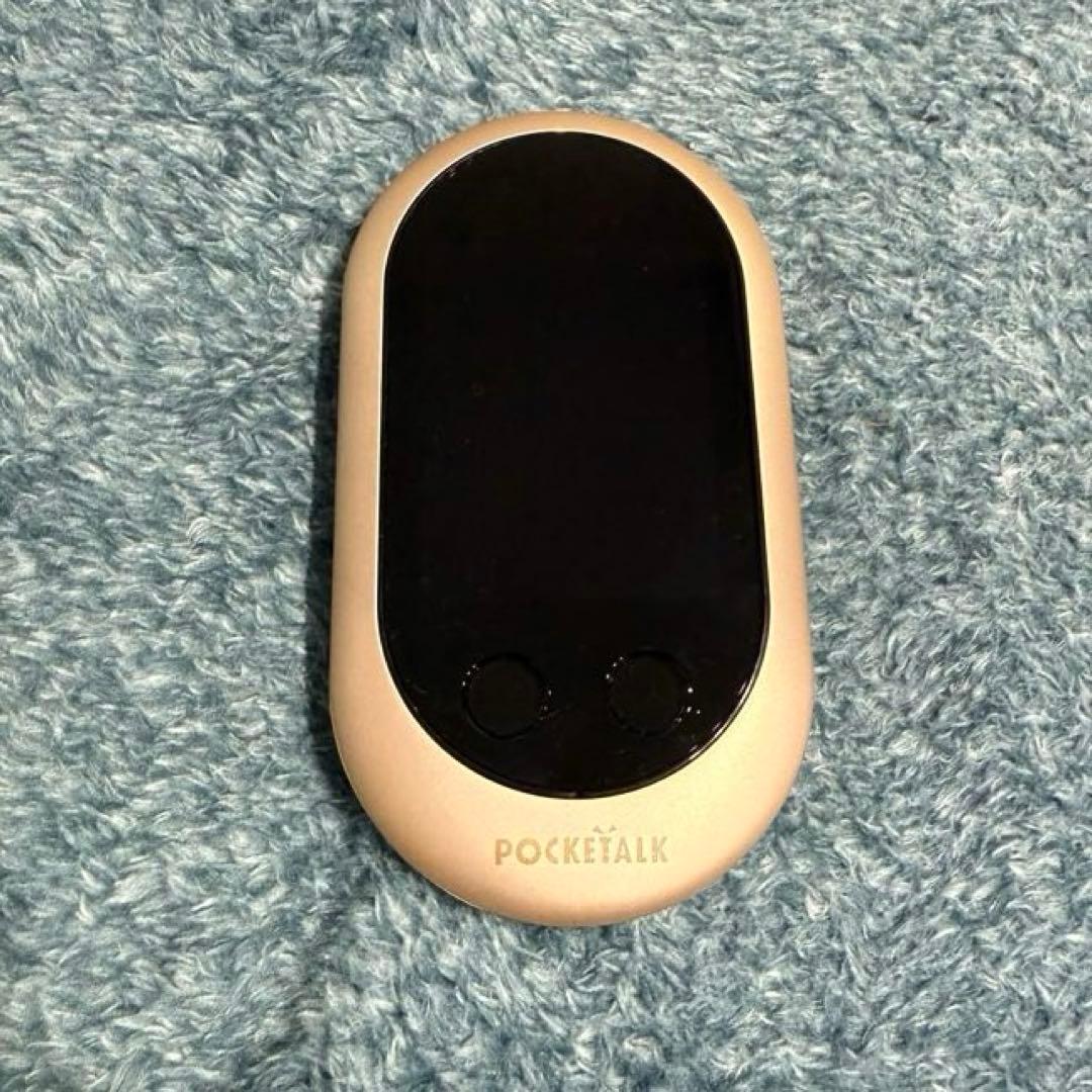 POCKETALK(W) ポケトーク W1PGG ゴールド SIMカード付