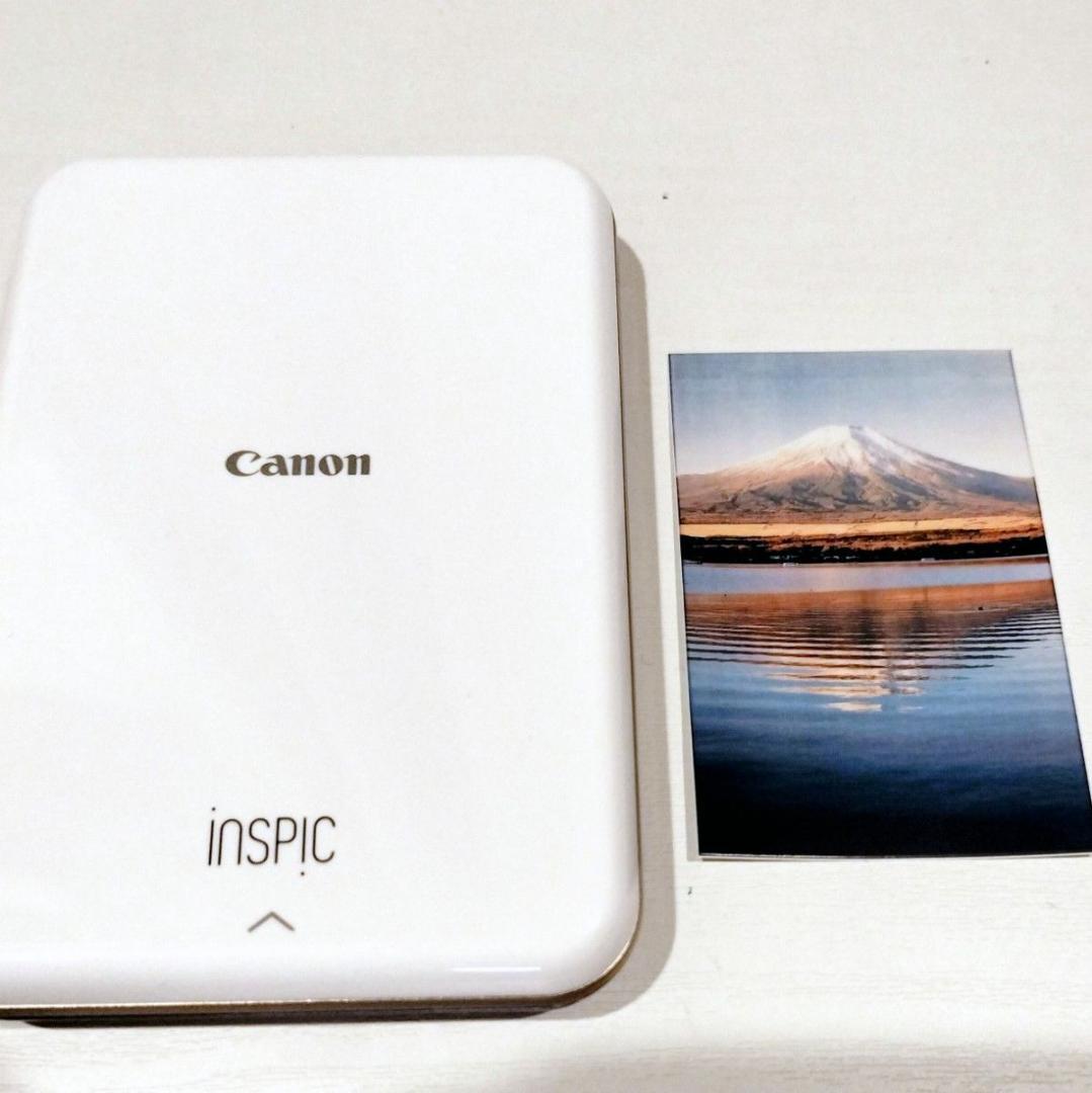 【美品】Canon iNSPiC PV-123 スマホ用ミニフォトプリンター