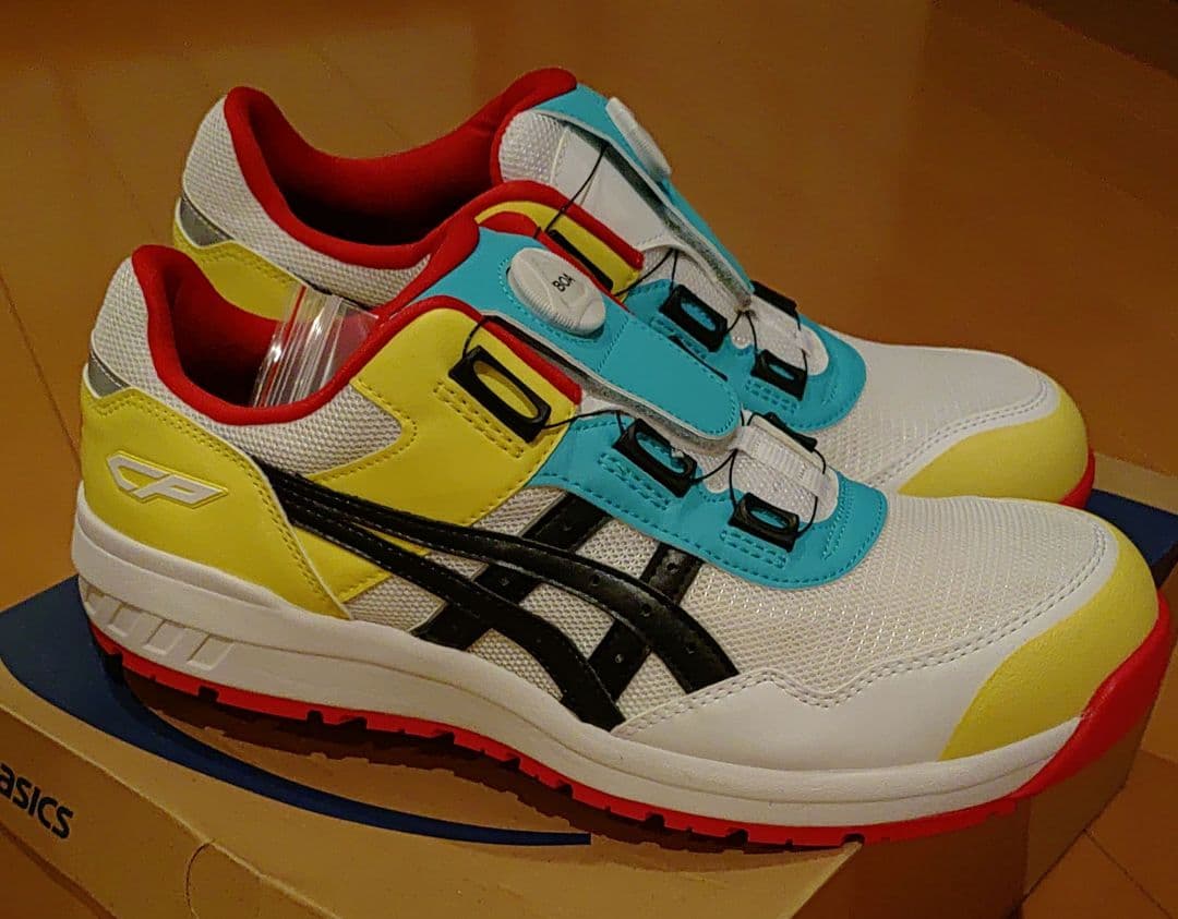 asics 安全靴 28cm ダイヤル式 新品未使用 限定カラー