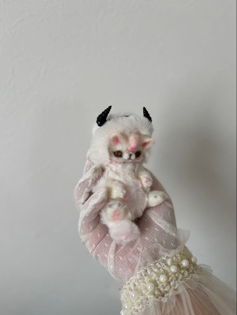 アートドール　ましゅまろ幻獣35 羊毛フェルト