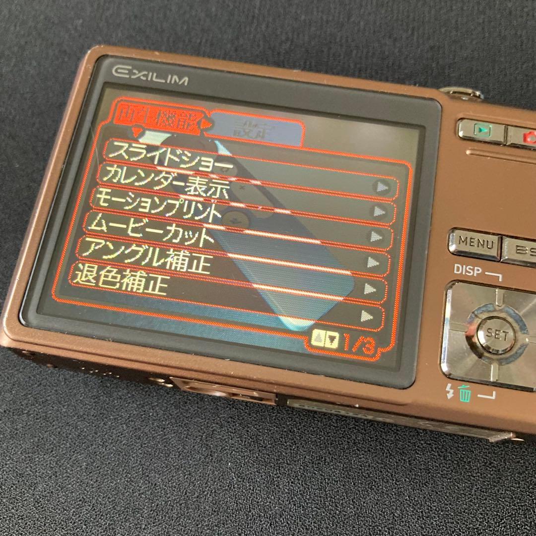 CASIO EXILIM EX-Z600 ブラウン CCDセンサー コンデジ