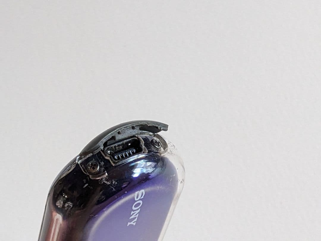 SONY ウォークマン NW-A608 ブルー ジャンク品