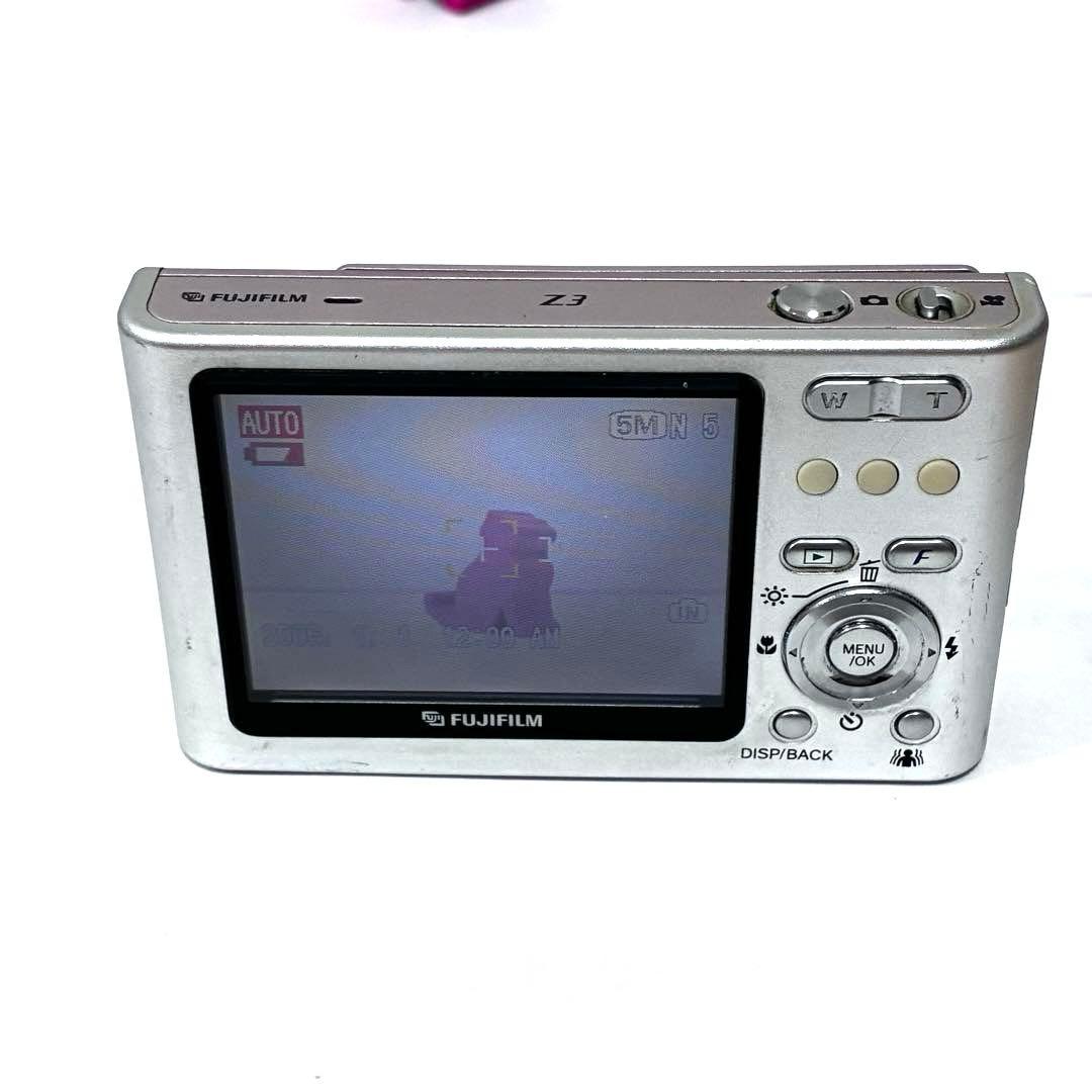 【動作品】Fujifilm FinePix Z3 ピンク コンデジ デジカメ