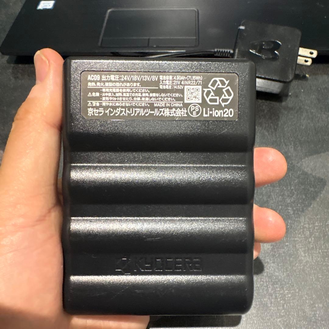 新品未使用　バートル24Vバッテリーと充電器セット