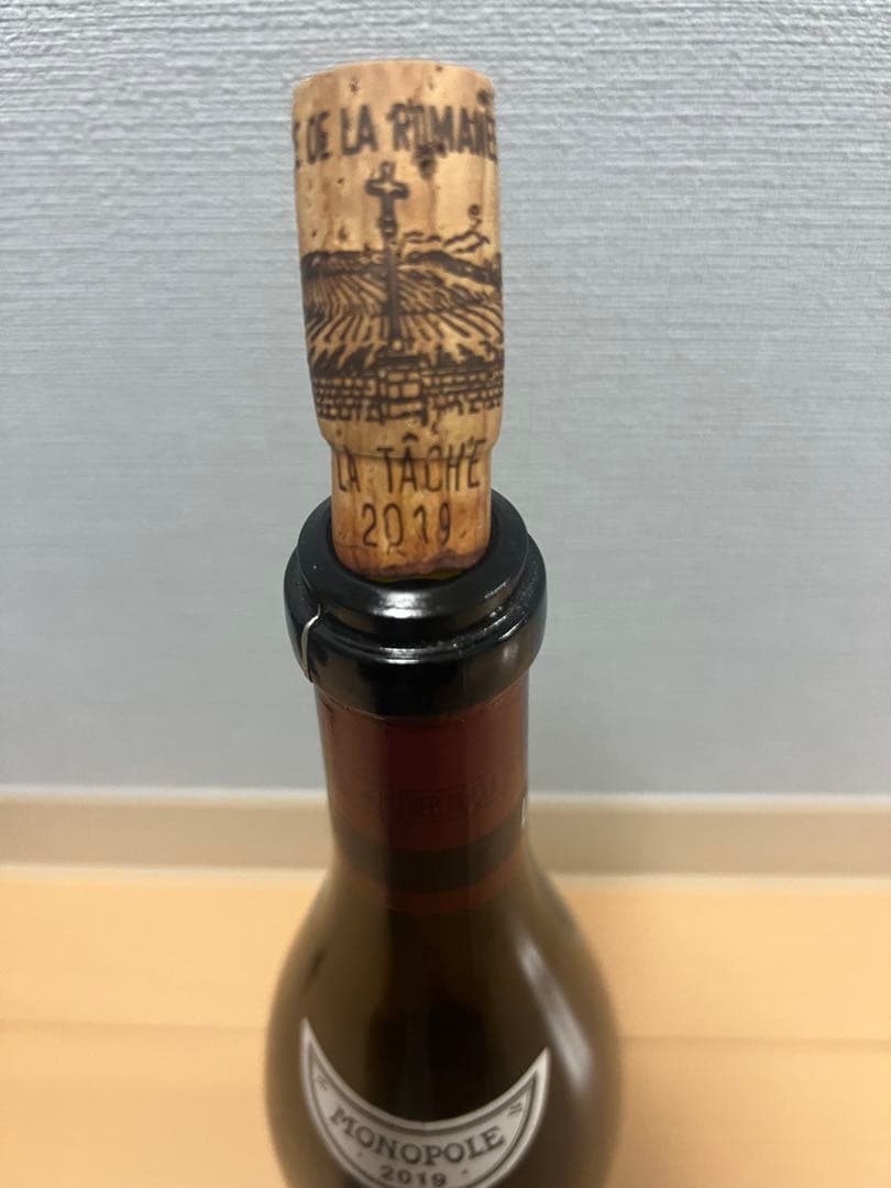 DRC LA TÂCHE 2019 空ボトル コルク付き