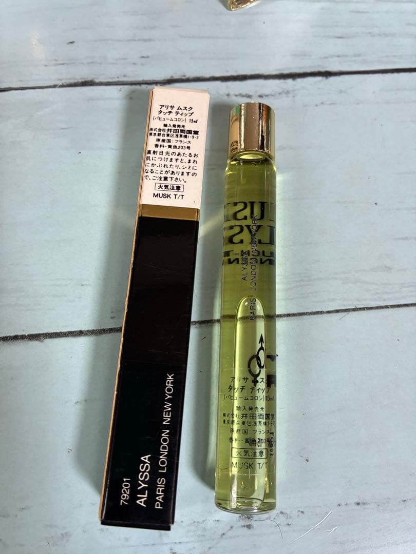未使用MUSK byALYSSA15ml アリサムスクタッチティップ箱あり
