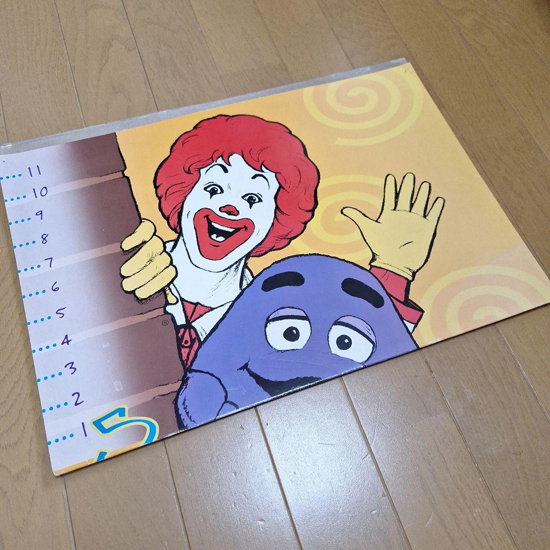 マクドナルド　身長計