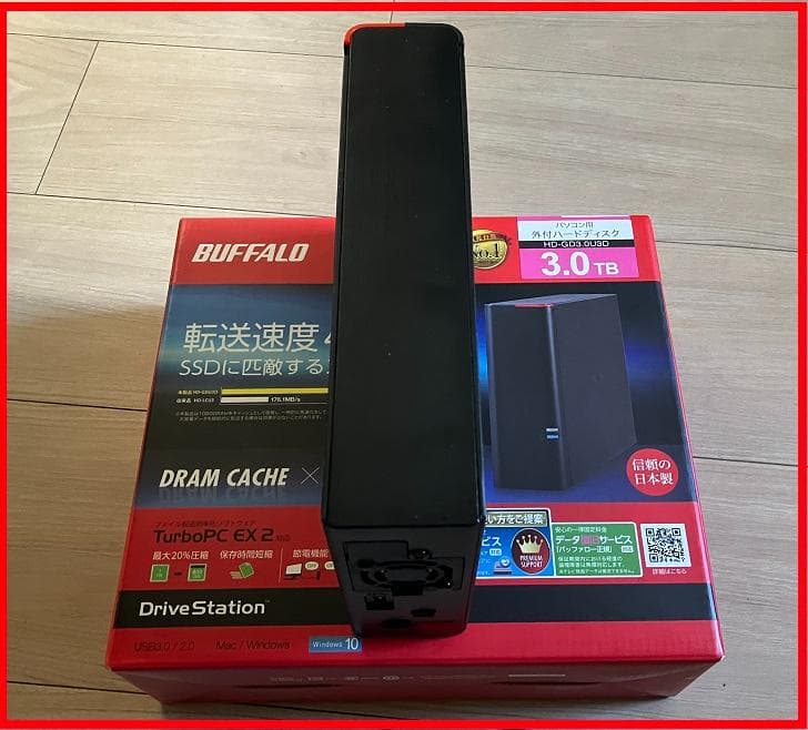BUFFALO 外付けHDD 3.0TB
