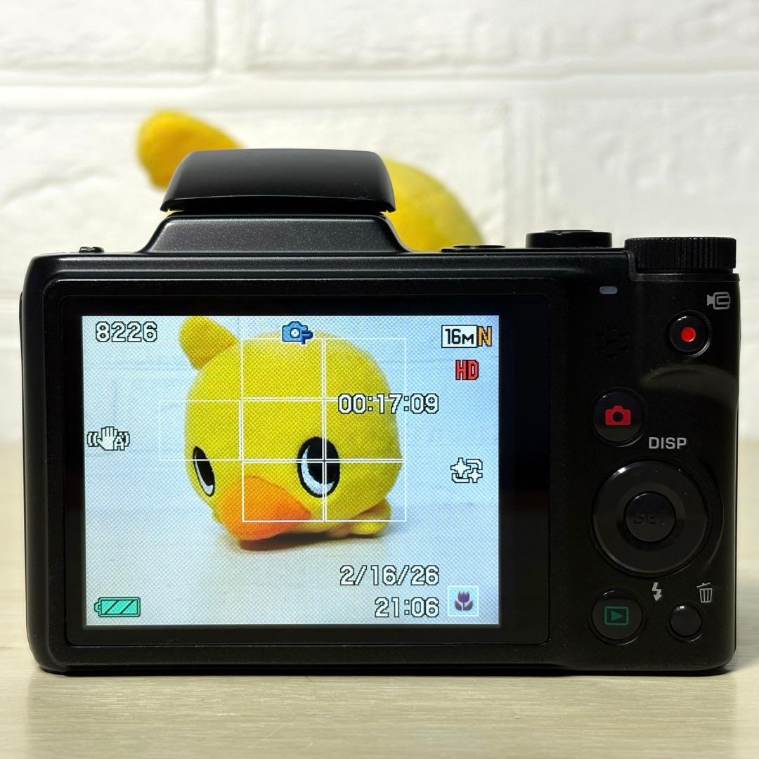 【美品】CASIO EXILIM EX-H60 カシオ コンデジ SDカード付