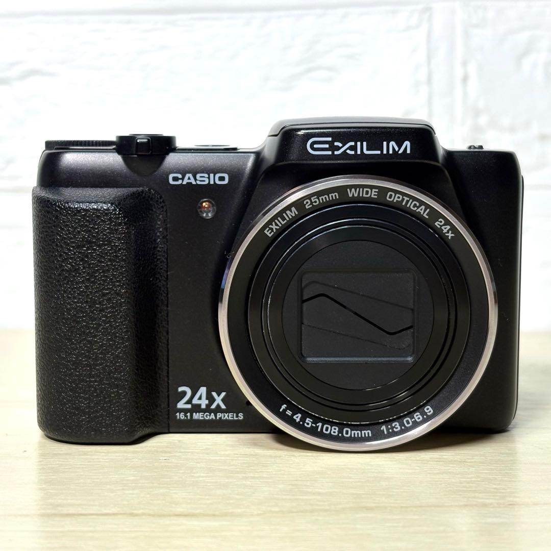 【美品】CASIO EXILIM EX-H60 カシオ コンデジ SDカード付