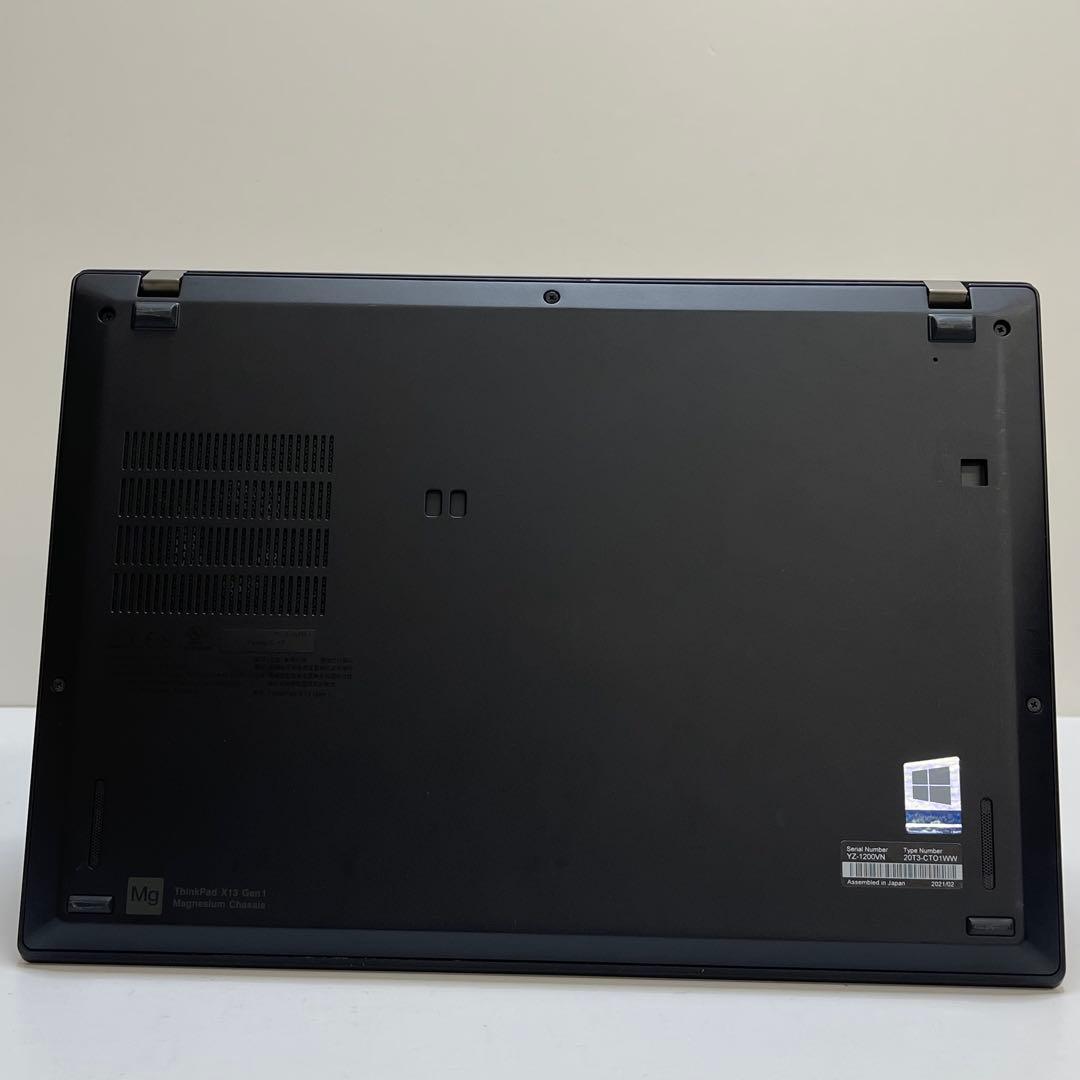 レノボ ThinkPad X13 Gen1 i7-10510U 16GB 256
