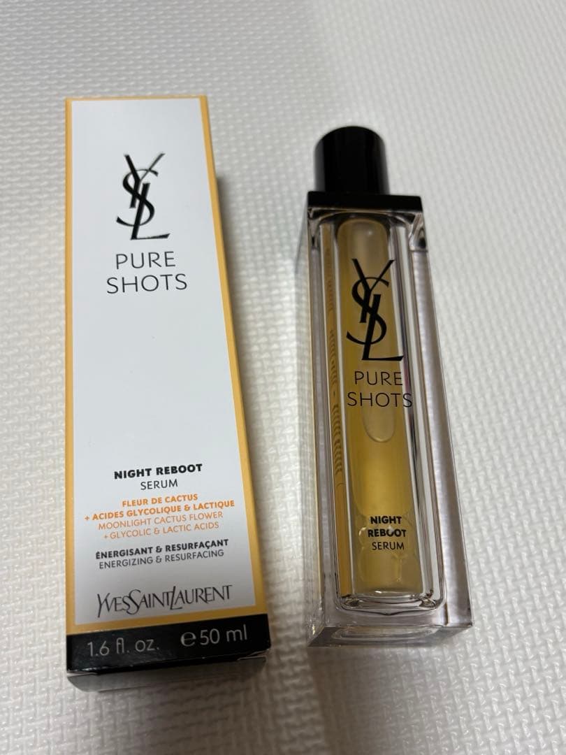 美容液 YSL Pure Shots Night Reboot Serum 50ml