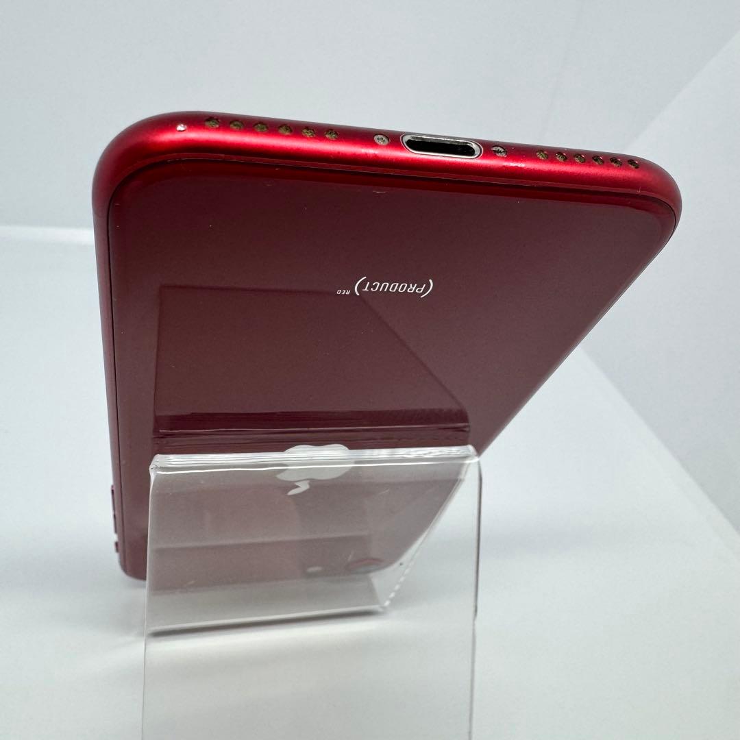 【美品】iPhoneSE3 128GB RED 大容量新品バッテリー100%