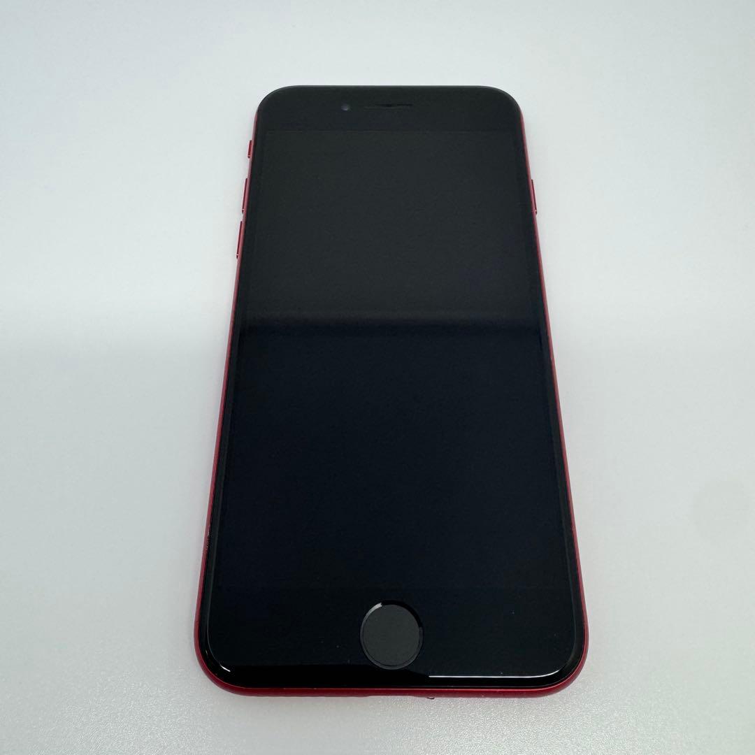 【美品】iPhoneSE3 128GB RED 大容量新品バッテリー100%
