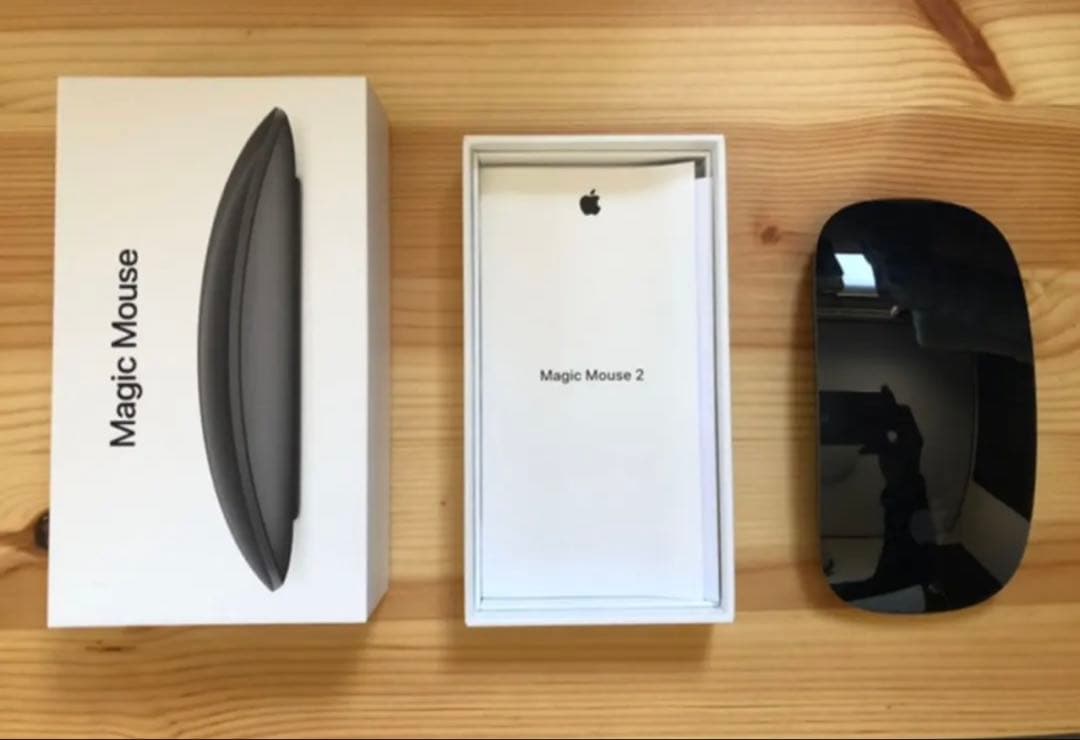 【新品未使用】APPLE MAGIC MOUSE 2 スペースグレイ 箱付き
